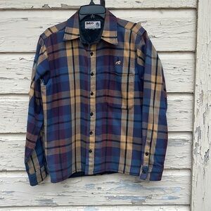 Vintage Men’s Imus USA Plaid 90s Button-down Plaid Shirt